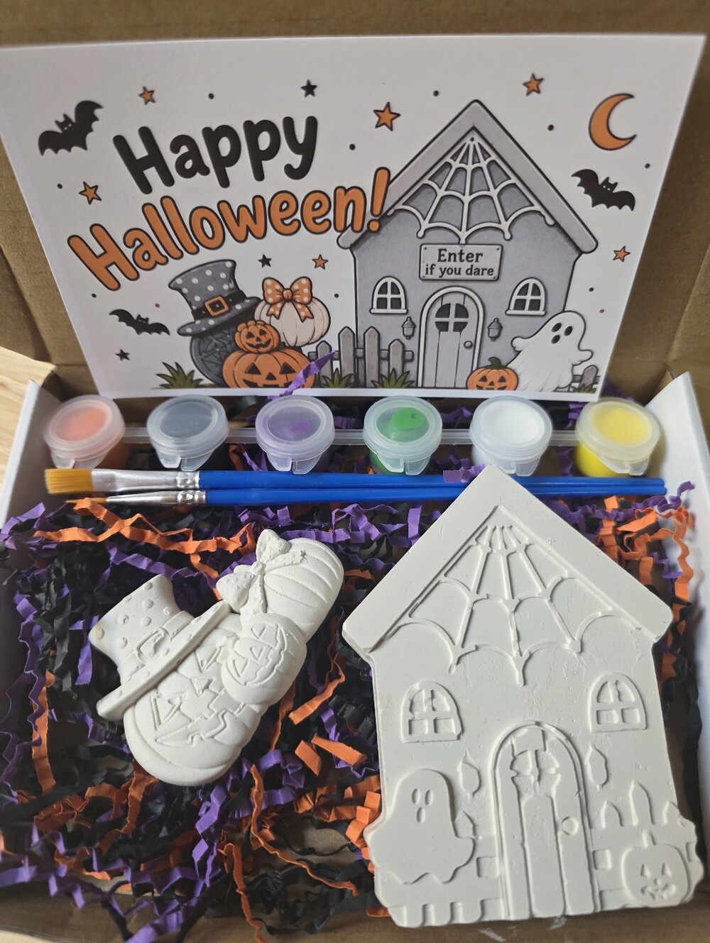 DIY Halloween Plaster Painting Kit